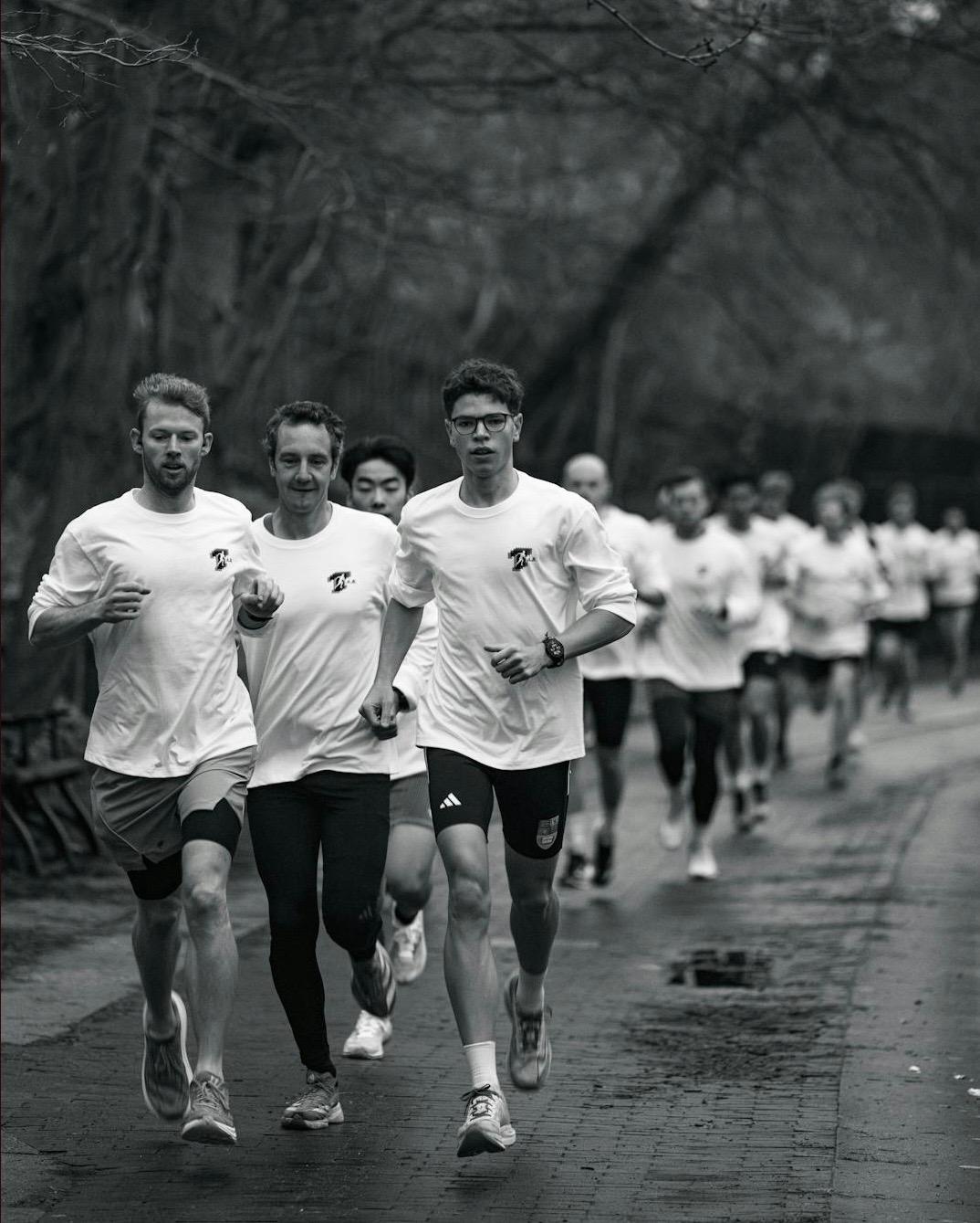 Terra Research team running