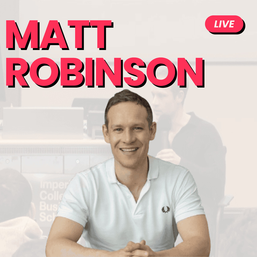 Main image for podcast "Co-Founder of GoCardless & Nested - Matt Robinson"