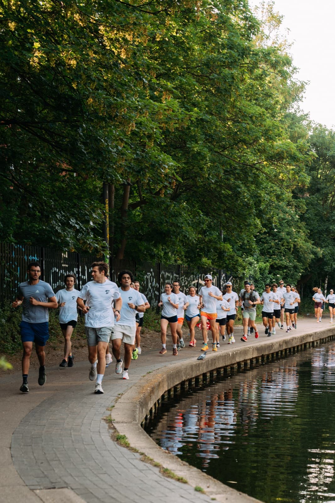 Runners at the Terra run club