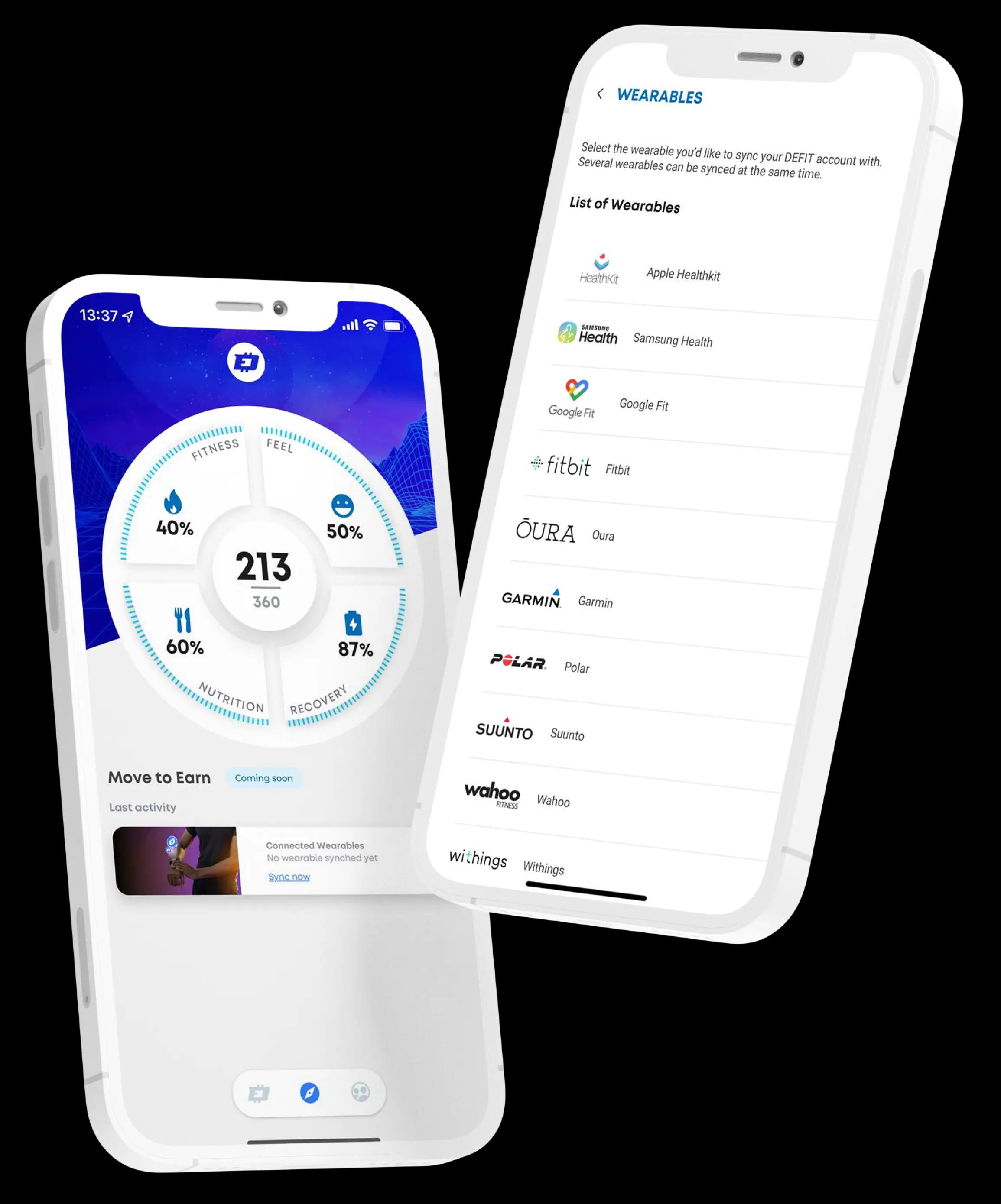 DEFIT is a web3 lifestyle app leading the Move-to-Earn revolution. Get rewarded in DEFIT cryptocurrency for your fitness activities.