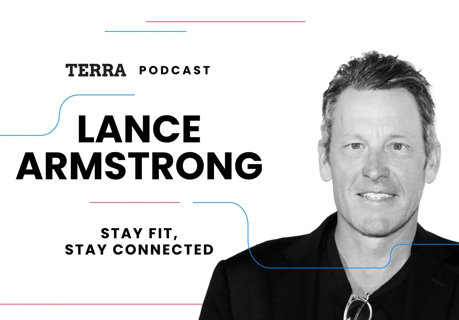 Lance Armstrong with Kyriakos and Raouf— Terra Podcast Series